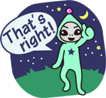 Various feeling of alien EARLGREY Vol.3 sticker #10141816