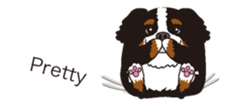 Message from a dog English version sticker #10142084