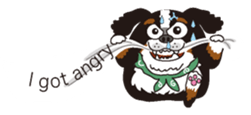 Message from a dog English version sticker #10142102