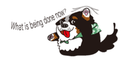 Message from a dog English version sticker #10142110