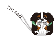 Message from a dog English version sticker #10142112