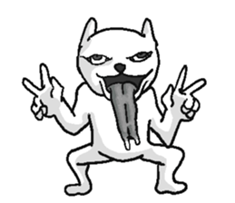 She is very annoying rabbit. sticker #10142198