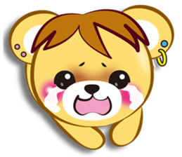 Friendly bear international sticker #10142240