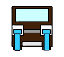 Cute Square Car sticker #10142334