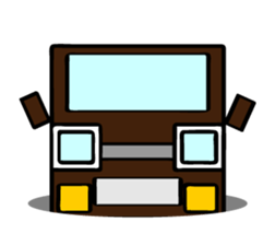 Cute Square Car sticker #10142340