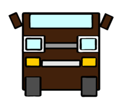 Cute Square Car sticker #10142348