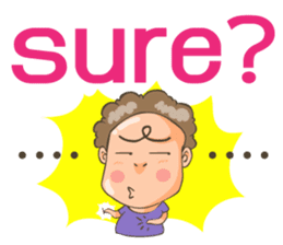 Mom Mae (English Version) sticker #10142486