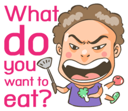 Mom Mae (English Version) sticker #10142487