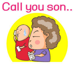 Mom Mae (English Version) sticker #10142506