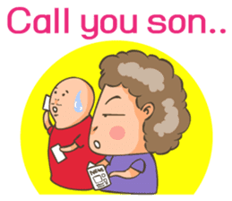 Mom Mae (English Version) sticker #10142506