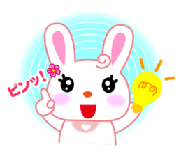 rabbit-girl sticker #10142846
