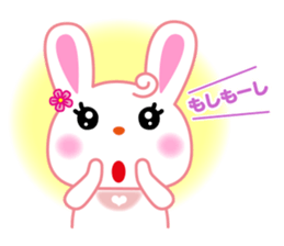 rabbit-girl sticker #10142855