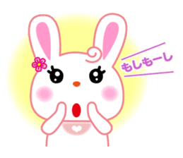 rabbit-girl sticker #10142855