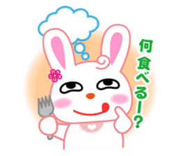 rabbit-girl sticker #10142865
