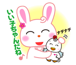 rabbit-girl sticker #10142871