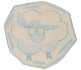 Little Lamb Beee sticker #10143513