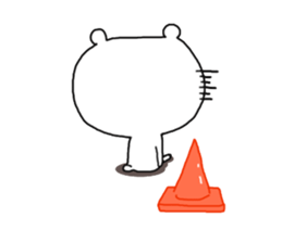 My polar bear. sticker #10143618