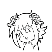 Turtle girl sticker #10143813