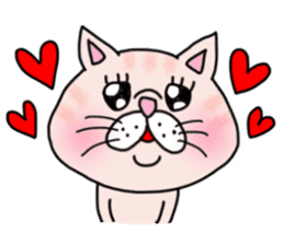 Exotic Shorthair of a pretty cat. sticker #10144488