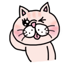 Exotic Shorthair of a pretty cat. sticker #10144490