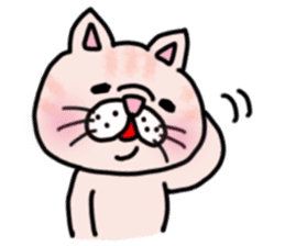 Exotic Shorthair of a pretty cat. sticker #10144491