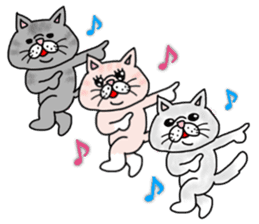 Exotic Shorthair of a pretty cat. sticker #10144495