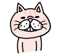 Exotic Shorthair of a pretty cat. sticker #10144497