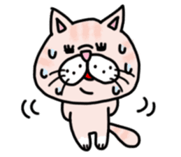 Exotic Shorthair of a pretty cat. sticker #10144505