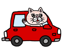 Exotic Shorthair of a pretty cat. sticker #10144514