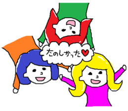 Posi and Nega and Rea sticker #10144645