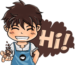 Mister Kopi sticker #10144689