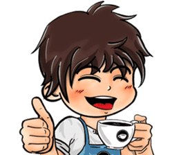 Mister Kopi sticker #10144719