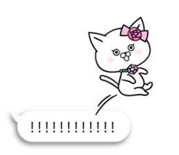 Balloon of Madamu cat sticker #10144830