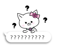 Balloon of Madamu cat sticker #10144832