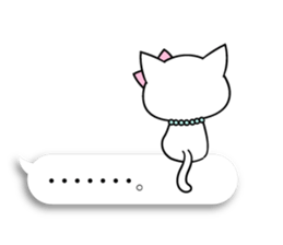 Balloon of Madamu cat sticker #10144840