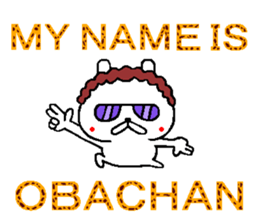 Osaka mother rabbit4 sticker #10145127