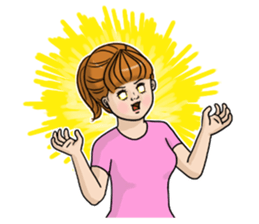 Too self-conscious sticker sticker #10145295