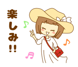 Everyday of Haruka of the nowadays girl. sticker #10145385