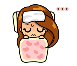 "Take care" MAYU-CHAN sticker #10145455