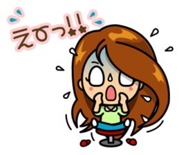 "Take care" MAYU-CHAN sticker #10145463