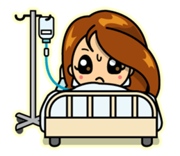 "Take care" MAYU-CHAN sticker #10145465