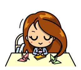 "Take care" MAYU-CHAN sticker #10145469