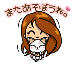 "Take care" MAYU-CHAN sticker #10145487
