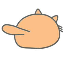 Brown kitten improved version sticker #10145612