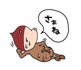 Slightly hateful dwarf sticker #10145783