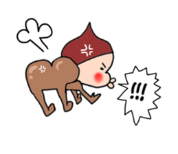 Slightly hateful dwarf sticker #10145793