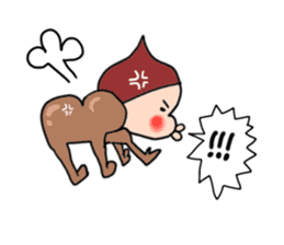 Slightly hateful dwarf sticker #10145793