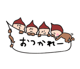 Slightly hateful dwarf sticker #10145800