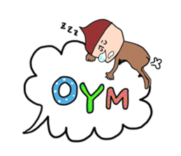 Slightly hateful dwarf sticker #10145806