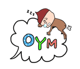 Slightly hateful dwarf sticker #10145806